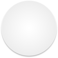 White circle